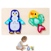 Wooden Animal Puzzle Toy