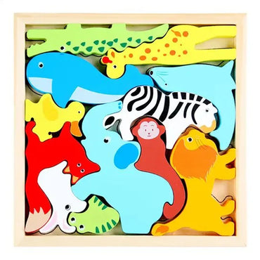 Wooden 3D Puzzle