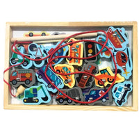 Puzzle Magnetic Lacing Box