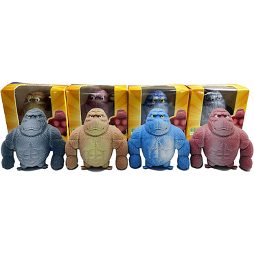 Funny Gray Rubber Monkey Toy