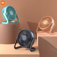 New 360 Rotating USB Desktop Fan Mini Adjustable Portable Mini Electric Fan Summer Plug in Strong Table Fan Strong Wind ceiling fan