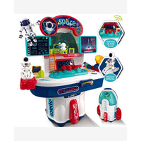 (Net)Children's Space Rocket Workbench Light Sound