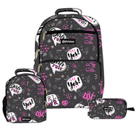 (NET) Prime Backpack Set Of 3 Pcs / PM-048