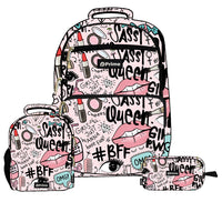 (NET) Prime Backpack Set Of 3 Pcs / P25-24