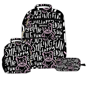 (NET) Prime Backpack Set Of 3 Pcs / P25-19