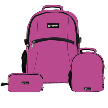 Prime Backpack Set Of 3 Pcs / PM-030 / P25-5