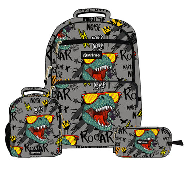 (NET) Prime Backpack Set Of 3 Pcs / P25-23