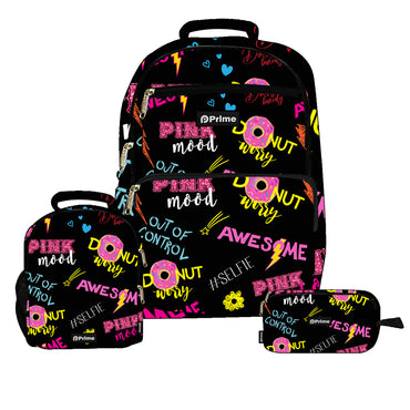 (NET) Prime Backpack Set Of 3 Pcs / PM-039