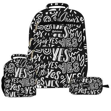 (NET) Prime Backpack Set Of 3 Pcs / PM-042