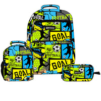 (NET) Prime Backpack Set Of 3 Pcs / P25-15