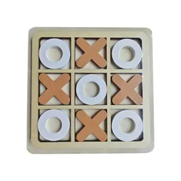 Wooden Tic Tac Toe Puzzle