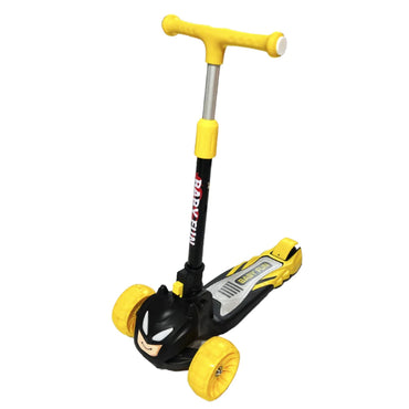 (Net) Scooter Big Pedal Foldable Adjustable Height Scooter 3 Wheel