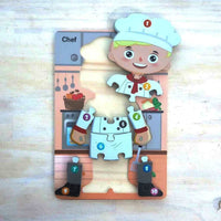 Captivating Wooden Animal and Dinosaur Puzzle Collection