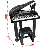 (Net) Electronic Piano Keyboard with Microphone and Phone Connection