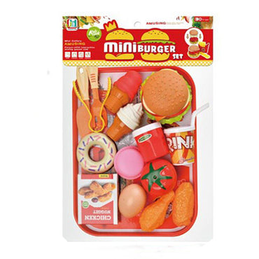 Hamburger And Fries Toy Set