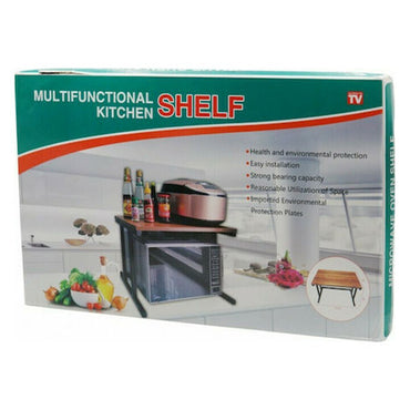 ( NET ) Kitchen Organizer Racks Metallic