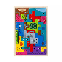 Wooden Jisgaw Puzzles Set