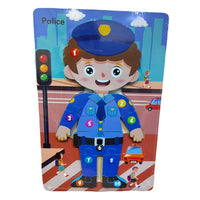 Captivating Wooden Animal and Dinosaur Puzzle Collection