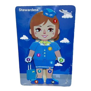 Captivating Wooden Animal and Dinosaur Puzzle Collection