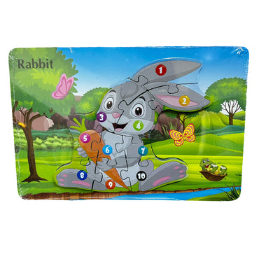 Captivating Wooden Animal and Dinosaur Puzzle Collection