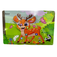 Captivating Wooden Animal and Dinosaur Puzzle Collection