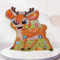 Captivating Wooden Animal and Dinosaur Puzzle Collection