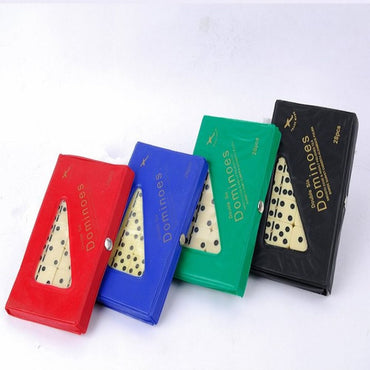 (Net) Dominoes Double Six Game Mini Set of 28 Travel Game