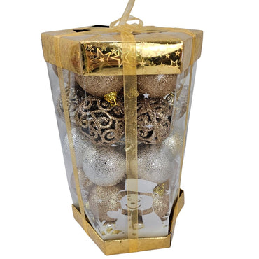 (Net) Christmas Balls Decoration Set