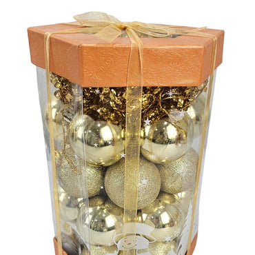 (Net) Christmas Balls Decoration Set