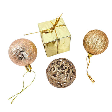 (Net) Christmas Balls Decoration Set