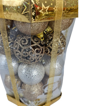 (Net) Christmas Balls Decoration Set
