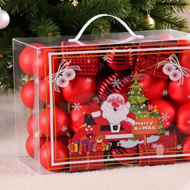 (Net) Christmas Tree Balls Decoration Set