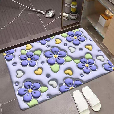 Premium 3D Design Water-Absorbent Mat