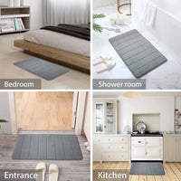 (net) Single Side Velvet Memory Foam Mat