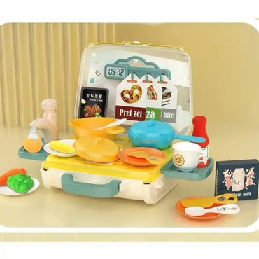 Playset Suitcase Kitchen Chef