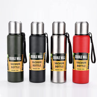 (Net) 800ML Stainless Steel Vacuum Cup - Stay Refreshed Anytime, Anywhere / 561464