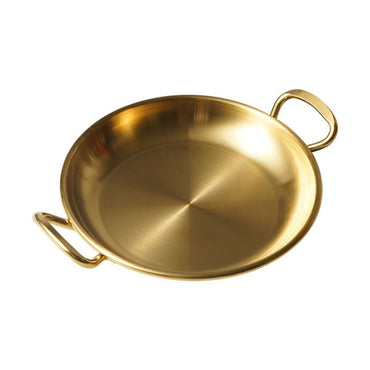 (net) Supplies Korean Style Home Tableware Pan Dishes Snack Tray Dessert Plate 14x14x2cm