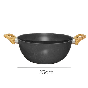 Stewpot Granite Non Stick Stone 23x23x9 cm