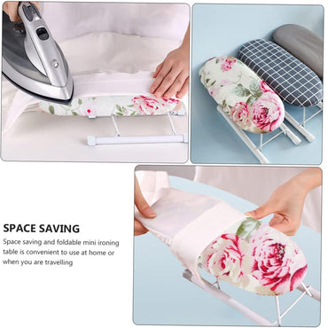 ( NET) Tabletop Ironing Board with Folding Legs