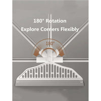 Sweeping dust and water / rotating magic broom