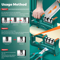 4-in-1 Multi-Function Knife Sharpener