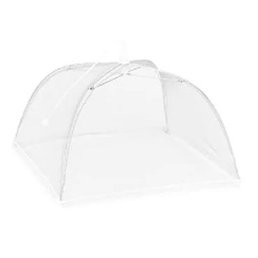 Mesh Food Covers Tent Umbrella for Outdoors and Camping Food Net Cover Keep Out Flies Mosquitoes Ideal for Parties BBQ, Reusable and Collapsible 105 x 55 cm