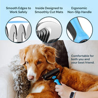 Pet Grooming Brush for Dogs & Cats