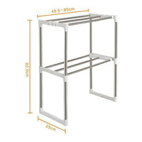 Shelf rack for microwave oven Multifunctional Storage Rack Kitchen Organizer For Microwave Oven Shelf Organizer Table Rack / 5819