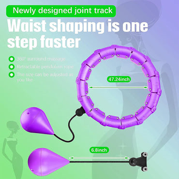 Hula Hoop Foldable Massage