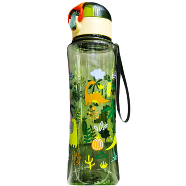 Plastic Water Bottle With Straw 600 ML