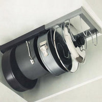 Expandable Pot Rack Pan Organizers Rack Kitchen Cabinet Organizer