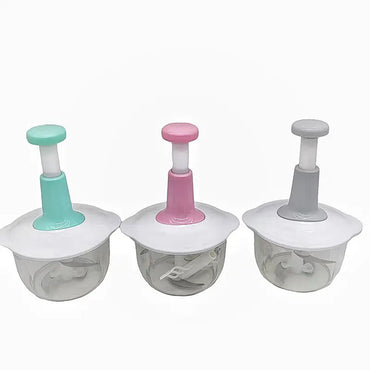 Household Food Multi functional Manual Processor Cutter 2L