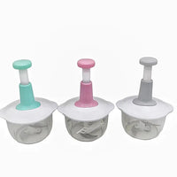 Household Food Multi functional Manual Processor Cutter 2L