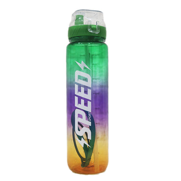 (NET) Plastic Water Bottle With Straw 1000 ML